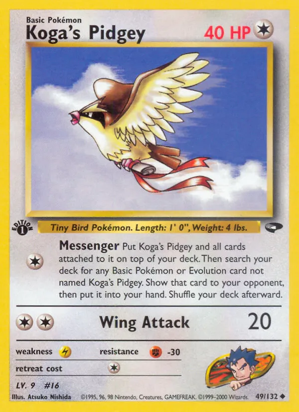 Koga's Pidgey - Gym Challenge #49