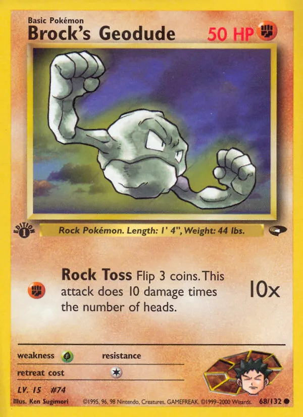 Brock's Geodude - Gym Challenge #68