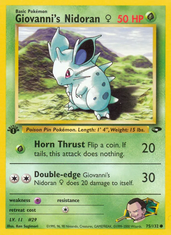 Giovanni's Nidoran ♀ - Gym Challenge #75