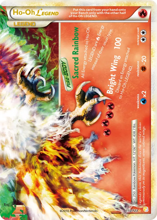 Ho-Oh LEGEND - HeartGold & SoulSilver #112