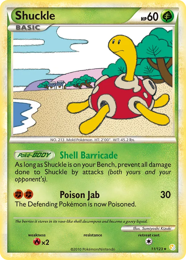 Shuckle - HeartGold & SoulSilver #11