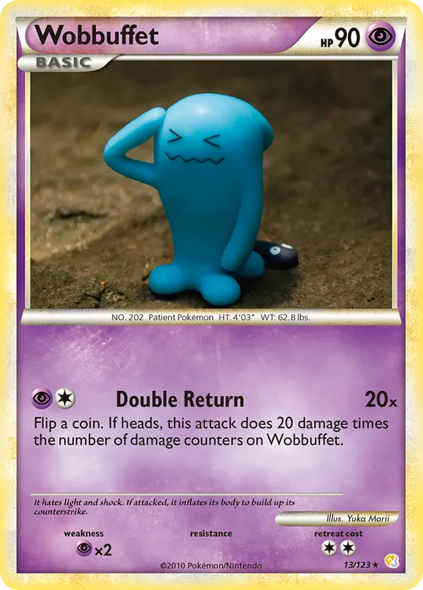 Wobbuffet - HeartGold & SoulSilver #13