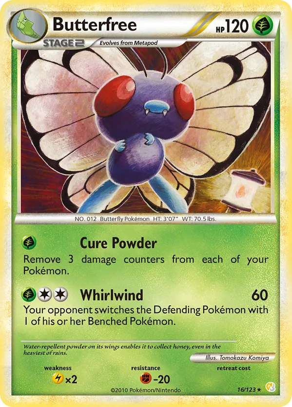 Butterfree - HeartGold & SoulSilver #16