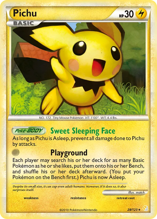 Pichu - HeartGold & SoulSilver #28