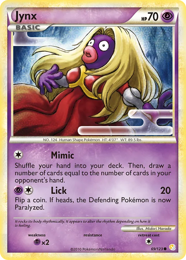 Jynx - HeartGold & SoulSilver #69