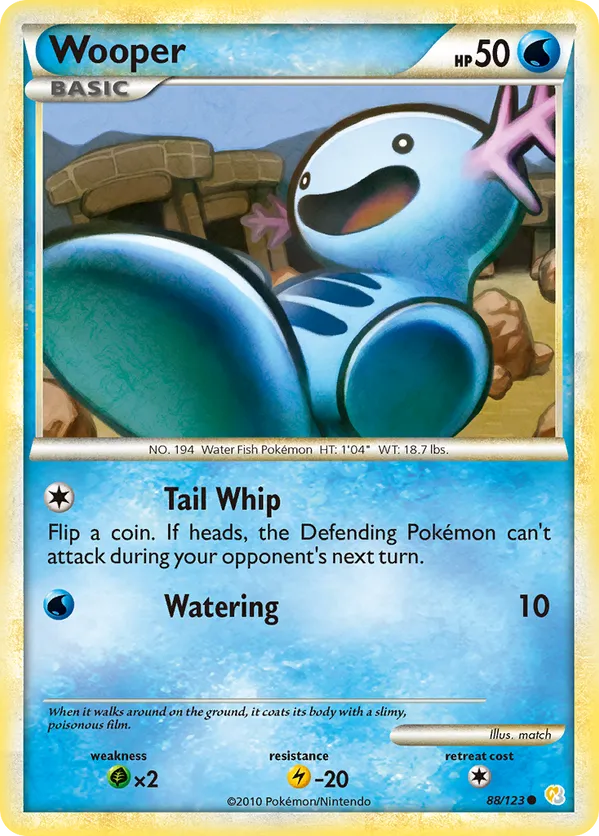 Wooper - HeartGold & SoulSilver #88