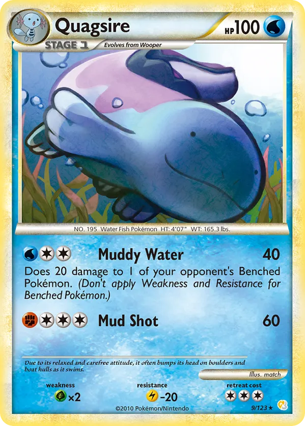 Quagsire - HeartGold & SoulSilver #9