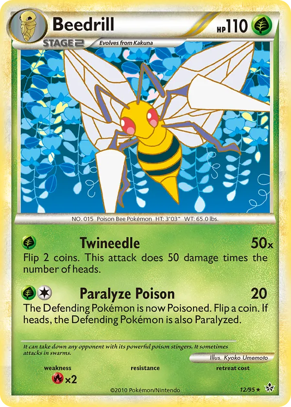 Beedrill - HS—Unleashed #12