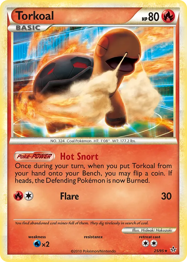 Torkoal - HS—Unleashed #25