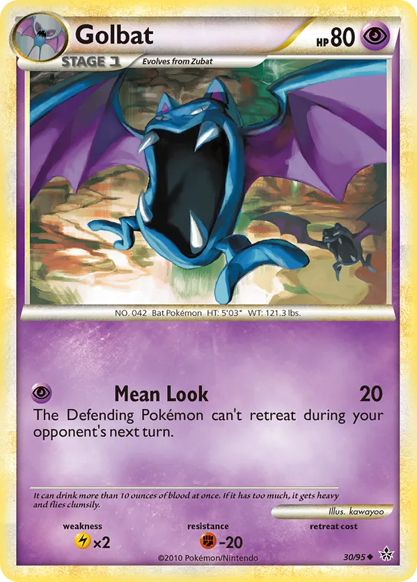 Golbat - HS—Unleashed #30