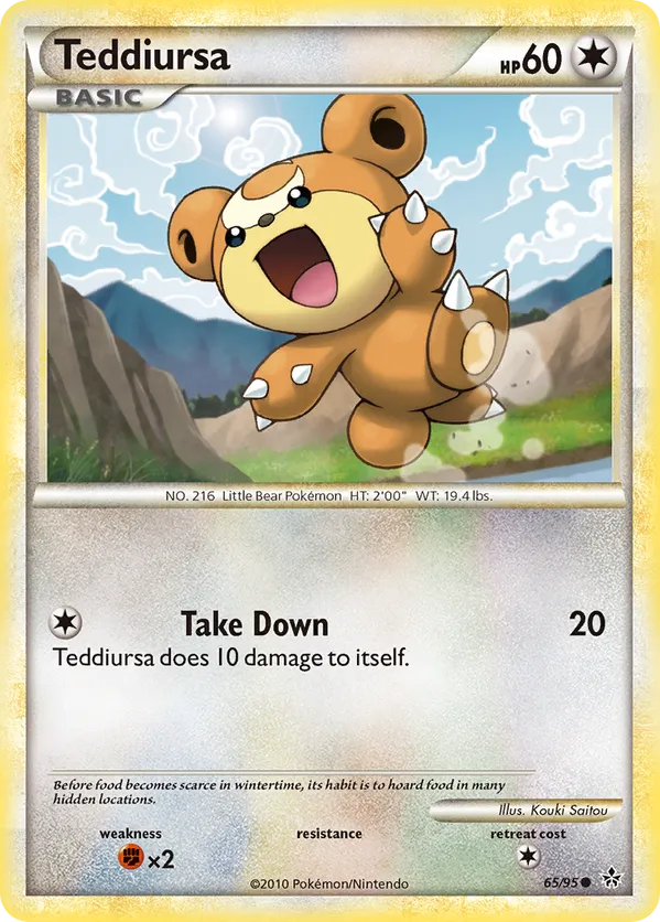 Teddiursa - HS—Unleashed #65