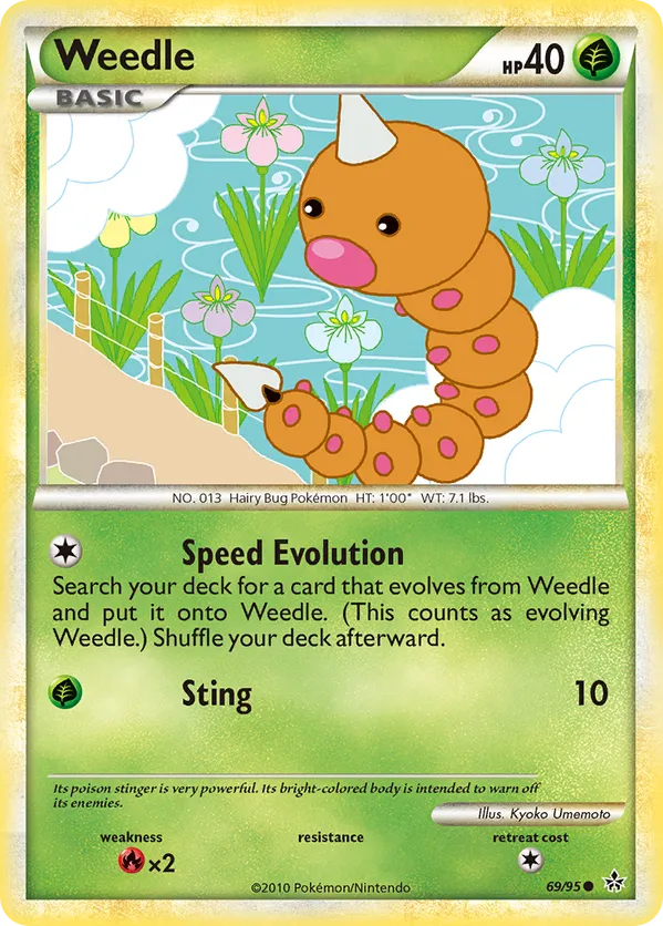 Weedle - HS—Unleashed #69