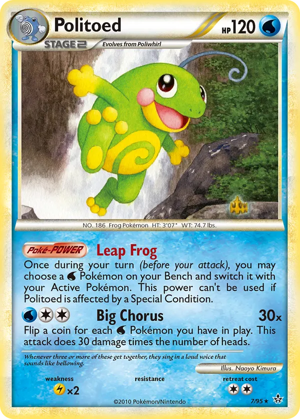 Politoed - HS—Unleashed #7