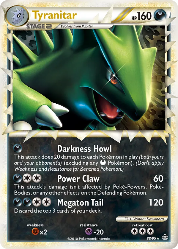 Tyranitar - HS—Unleashed #88