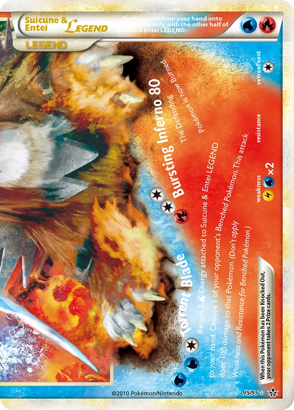 Suicune & Entei LEGEND - HS—Unleashed #95