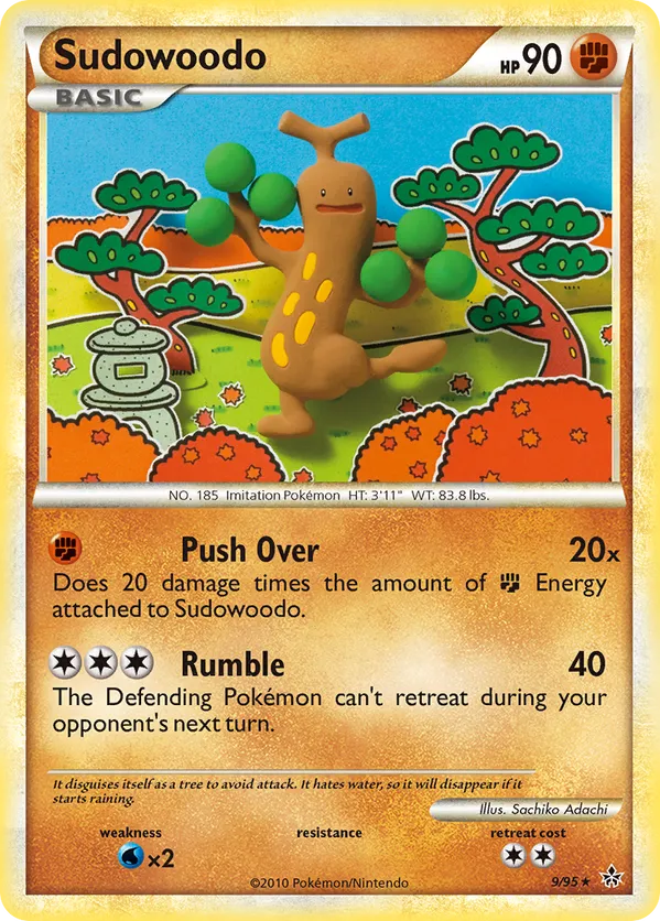 Sudowoodo - HS—Unleashed #9