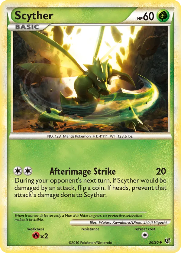 Scyther - HS—Undaunted #36
