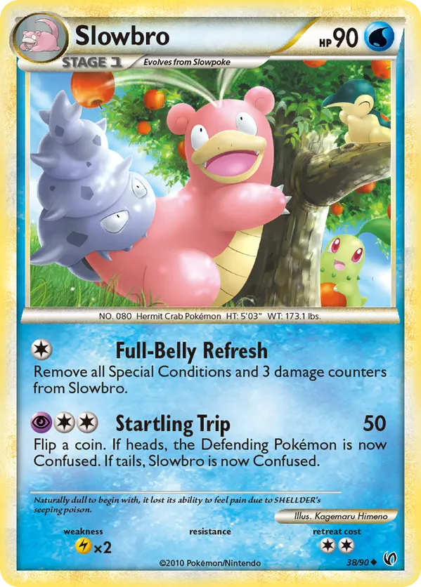 Slowbro - HS—Undaunted #38