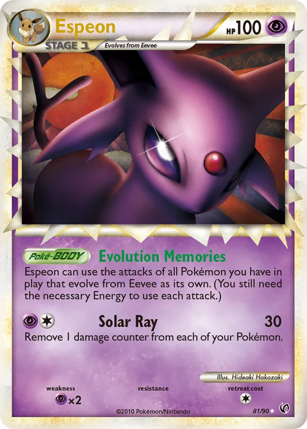 Espeon - HS—Undaunted #81