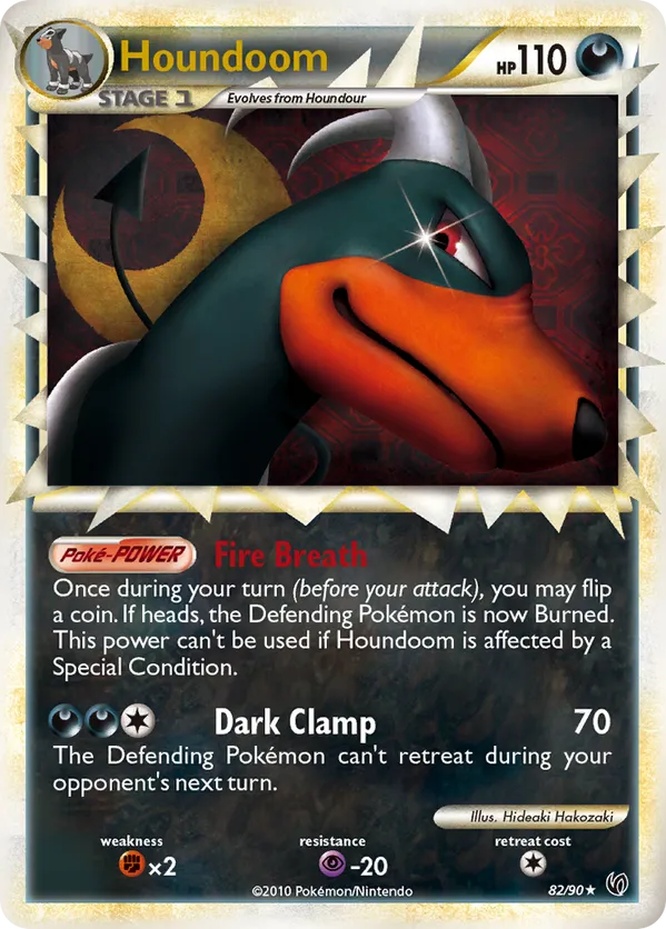 Houndoom - HS—Undaunted #82