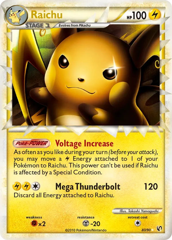 Raichu - HS—Undaunted #83