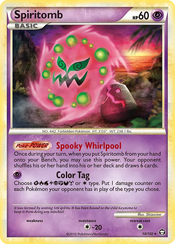 Spiritomb - HS—Triumphant #10