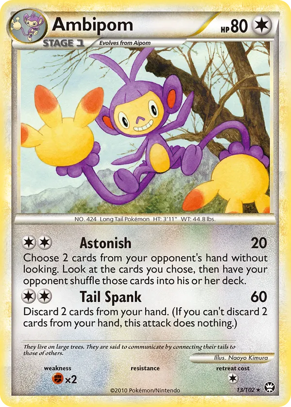 Ambipom - HS—Triumphant #13
