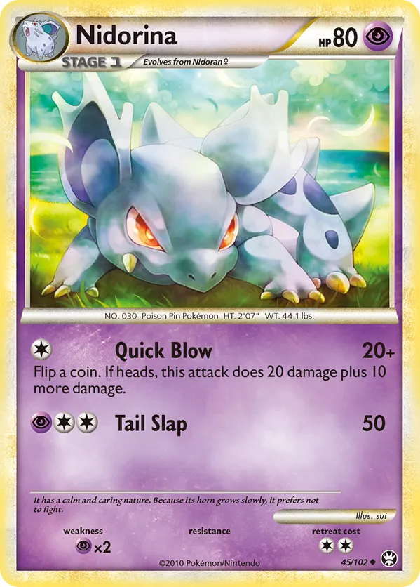Nidorina - HS—Triumphant #45