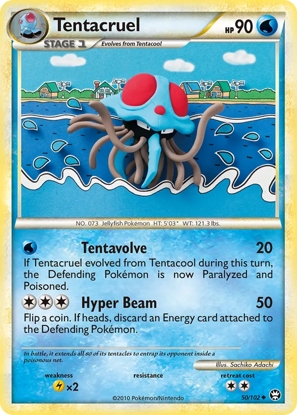 Tentacruel - HS—Triumphant #50