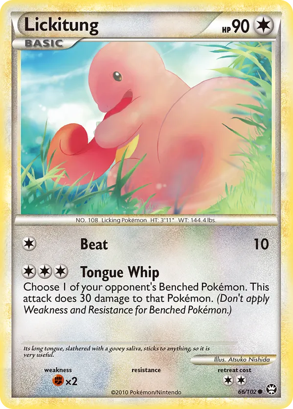Lickitung - HS—Triumphant #66