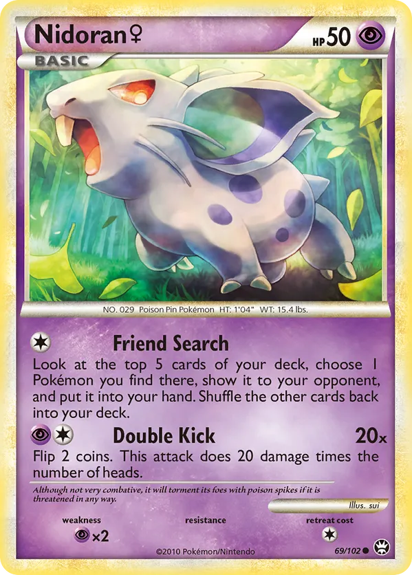 Nidoran ♀ - HS—Triumphant #69