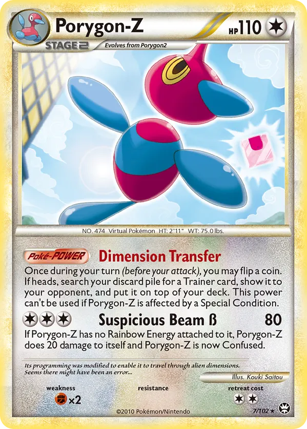 Porygon-Z - HS—Triumphant #7