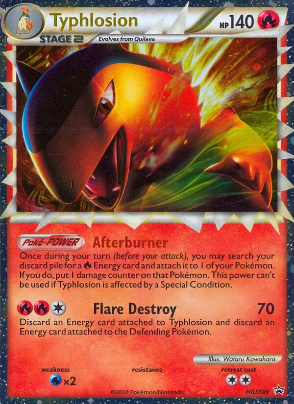 Typhlosion - HGSS Black Star Promos #HGSS09