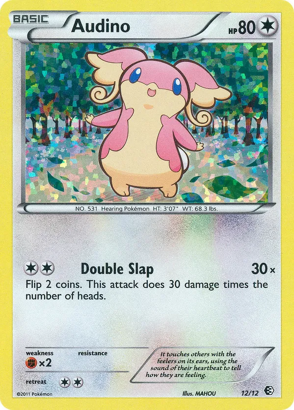 Audino - McDonald's Collection 2011 #12