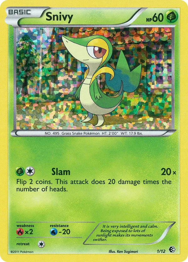 Snivy - McDonald's Collection 2011 #1