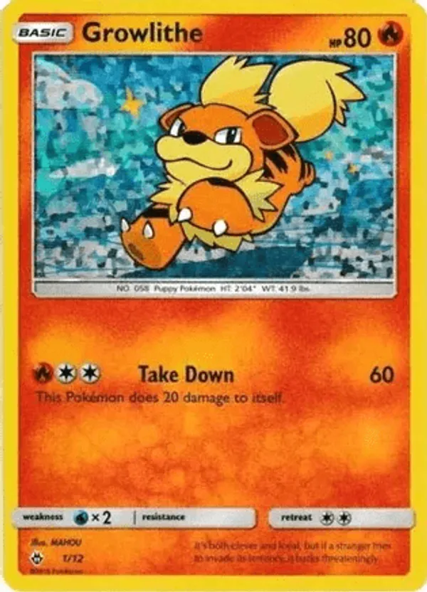 Growlithe - McDonald's Collection 2018 #1