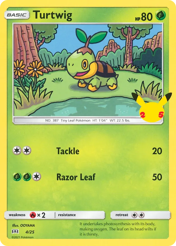 Turtwig - McDonald's Collection 2021 #4