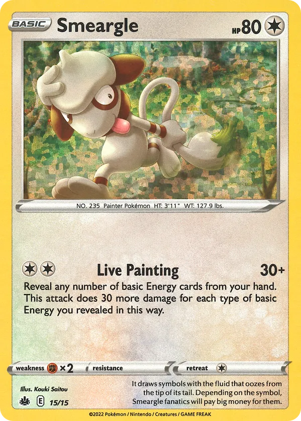 Smeargle - McDonald's Collection 2022 #15