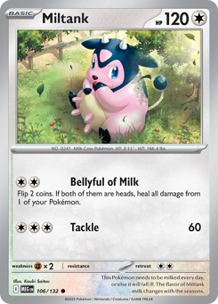 Miltank - Mega Evolution 106 Pokemon TCG Card
