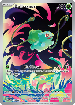 Bulbasaur - Mega Evolution 133 Pokemon TCG Card