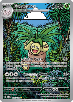 Exeggutor - Mega Evolution 135 Pokemon TCG Card