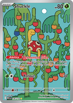 Shuckle - Mega Evolution 136 Pokemon TCG Card