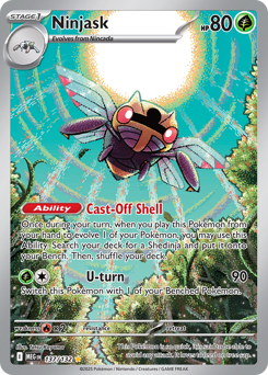 Ninjask - Mega Evolution 137 Pokemon TCG Card