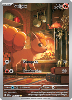 Vulpix - Mega Evolution 138 Pokemon TCG Card