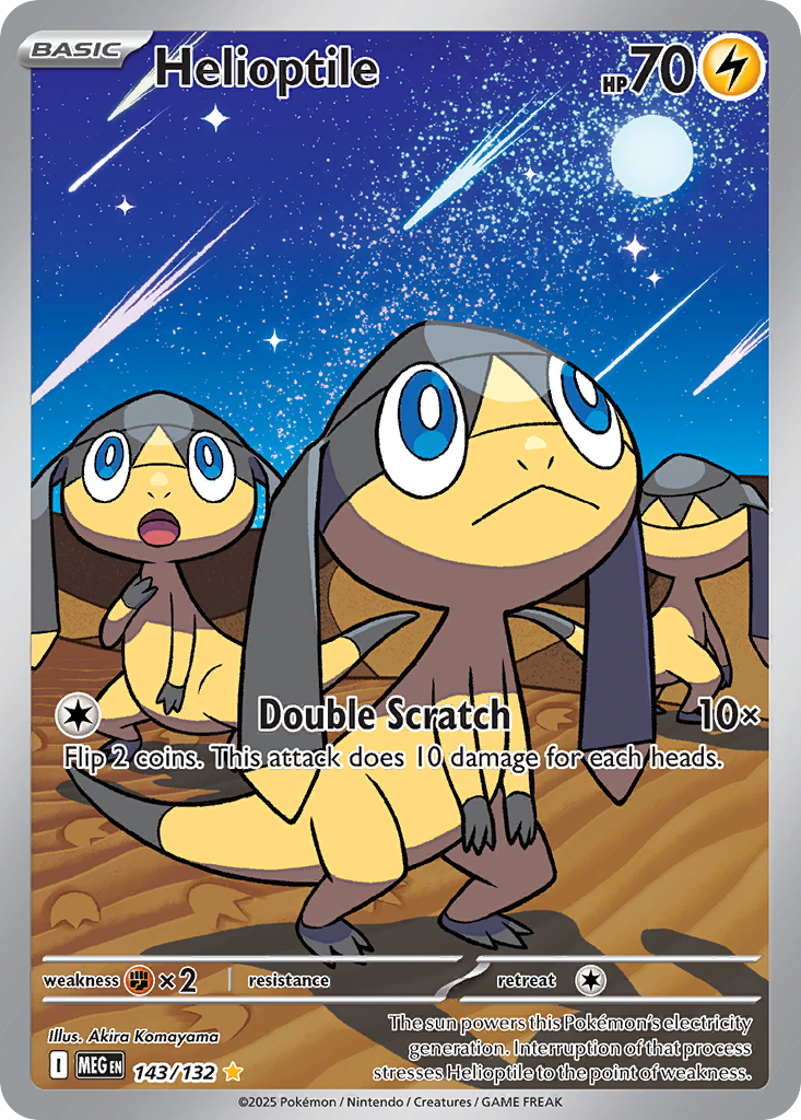 Helioptile - Mega Evolution #143