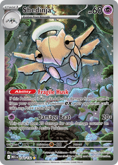 Shedinja - Mega Evolution 144 Pokemon TCG Card