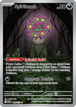 Spiritomb - Mega Evolution 148 Pokemon TCG Card