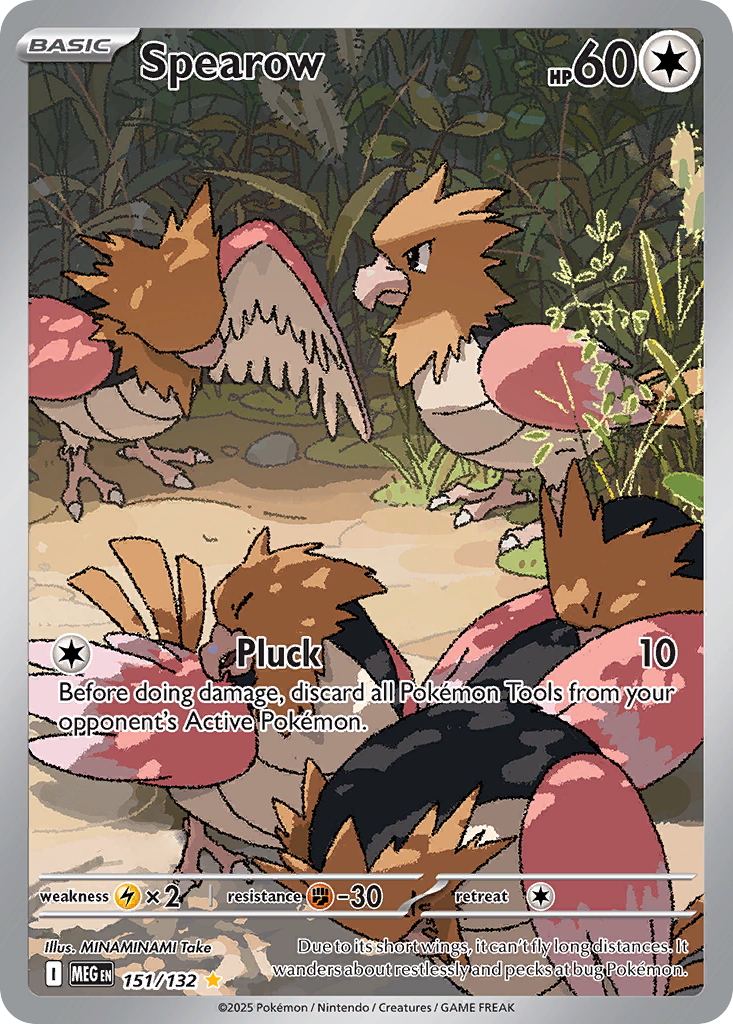 Spearow - Mega Evolution #151