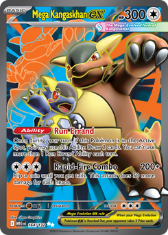 Mega Kangaskhan ex - Mega Evolution 164 Pokemon TCG Card