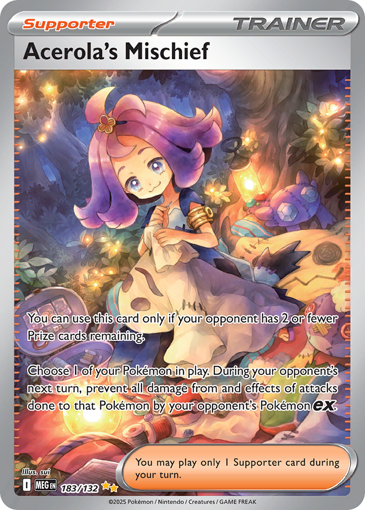 Acerola's Mischief - Mega Evolution #183